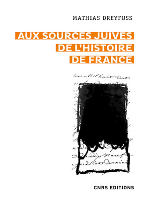 cover image of Aux sources juives de l'histoire de France